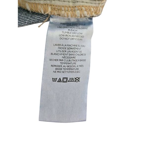 Urban Outfitters BDG Mid Rise Wide Leg Jeans Lace Up Denim Sz 26 X 32 Y2K - Picture 10 of 16